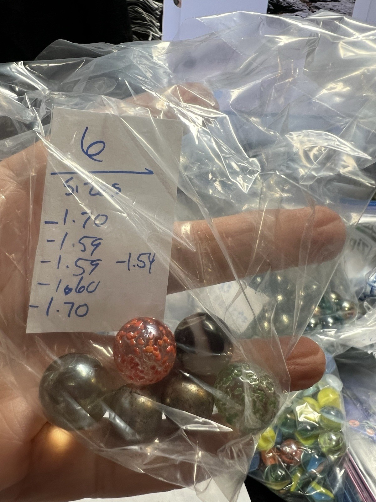397 Lot Vintage Marbles Includes Cat Eyes/iridescent/blue/green/white marbles