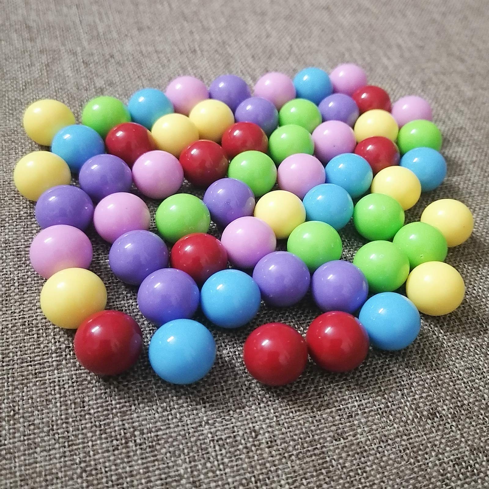 60 Pcs Chinese Checkers Marbles Balls in 6 Colors,14mm Game Balls for Marble …