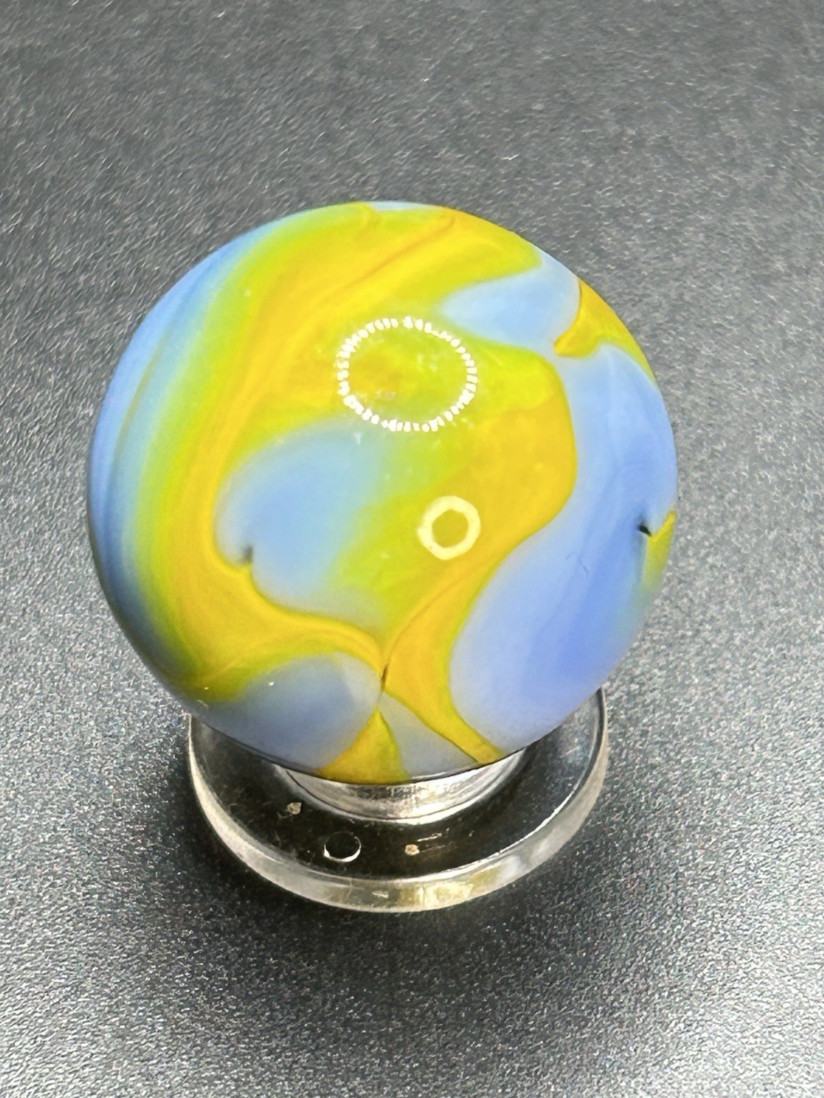 Vintage Alley Agate Shooter Swirl Marble 0.984”