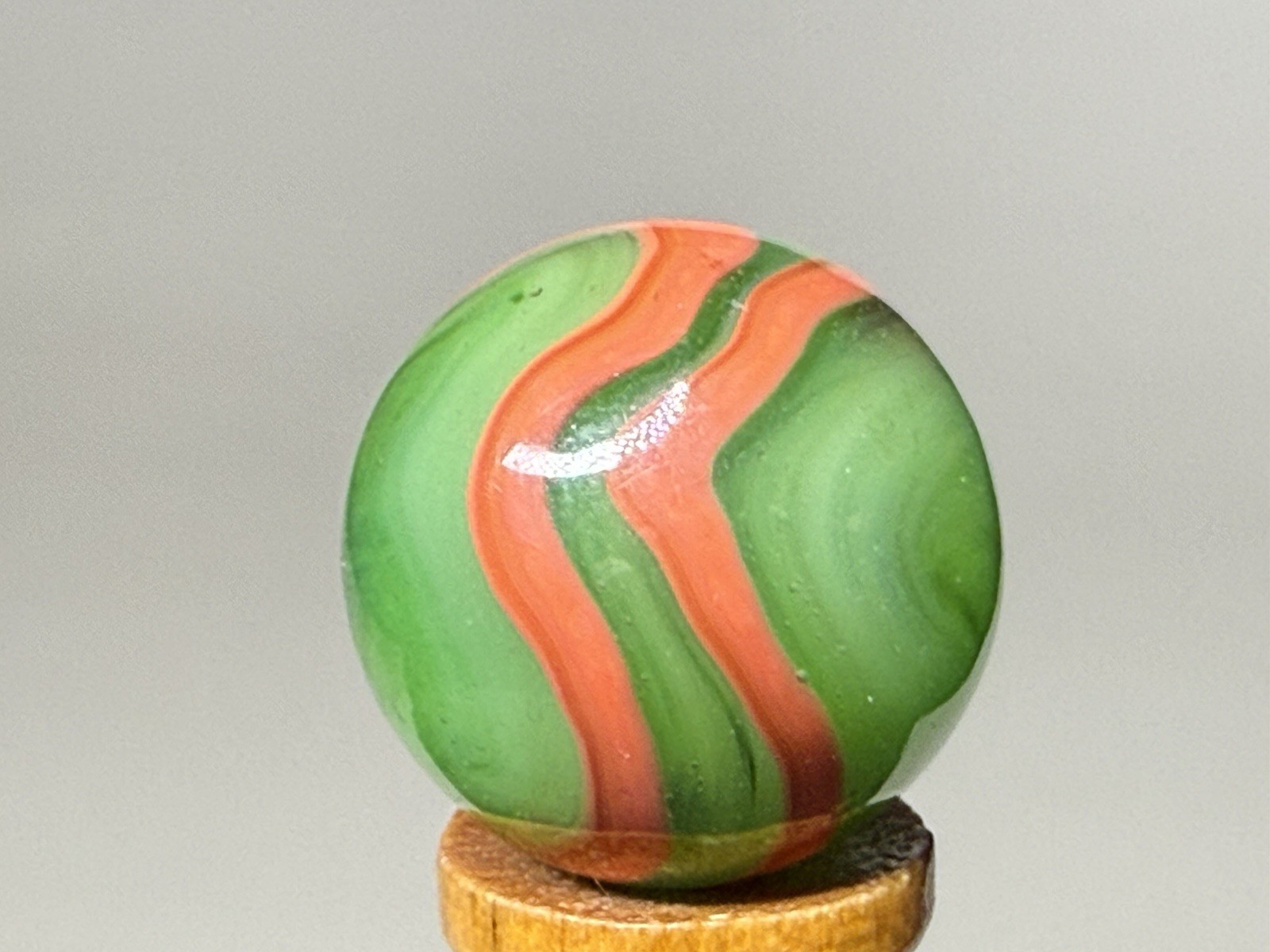 Alley Agate Co Coral Swirl Marble .61” NM(+)