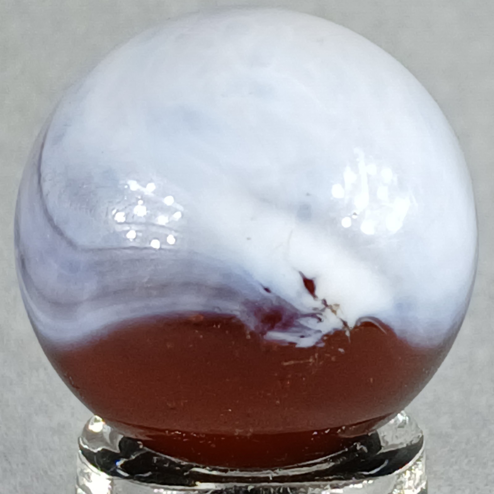 Vintage Master Marble Hybrid Brushed Patch .61 Inches Near-Mint Condition