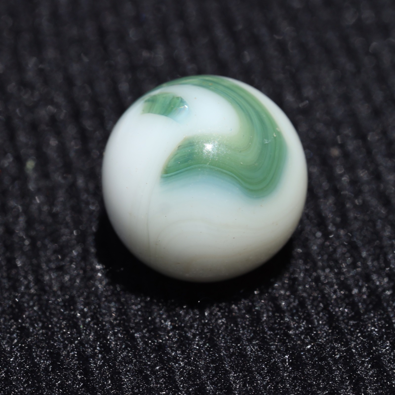 ALLEY Green White WV West Virginia Swirl Marble 5/8″ M Combined Shipping