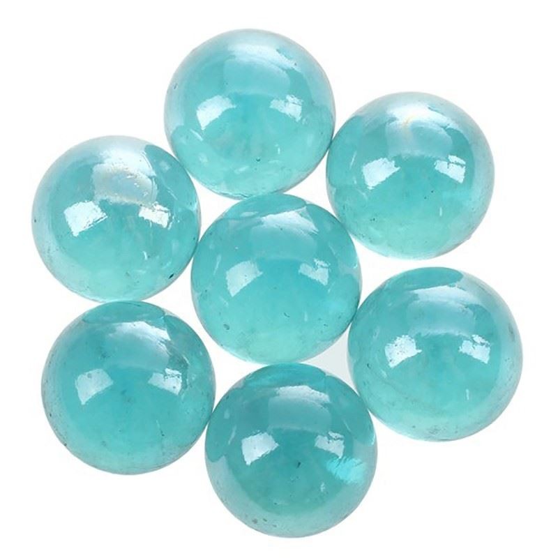 20 Pcs Marbles 16mm Glass Marbles Knicker Glass Balls Decoration Color