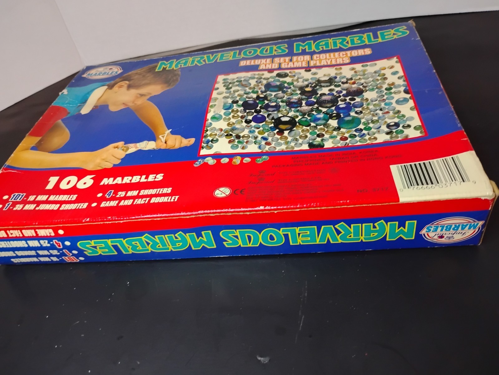 Vintage (1997) IMPERIAL MARVELOUS 106 MARBLES DELUXE SET NO. 3717 NOS
