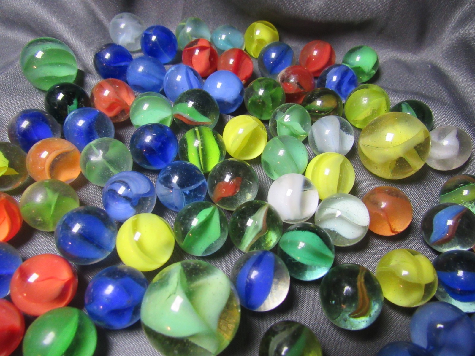 Cat’s Eye Marbles Lot Over 1 LB Lot #1
