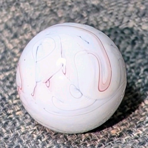 21/32″ Intricate Busy Veiligglas Opaque Swirl 1950s/1960s Vintage Marbles MM