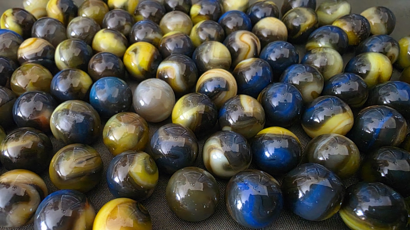 BIG Lot 3000 Vintage JABO Classics Marbles NOS Some UV Normal As-Mades Free Ship