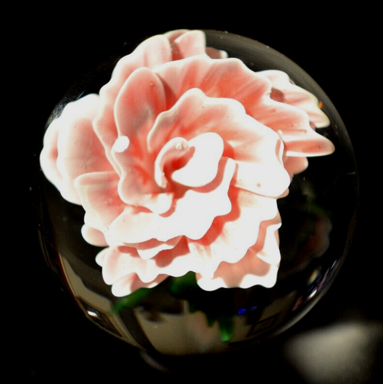 ED DAVIS GLASS MARBLE/1.624″-GLASS ROSE-OLIVE,ROSE,PINK,MAGENTA,MINT GREEN/FAST