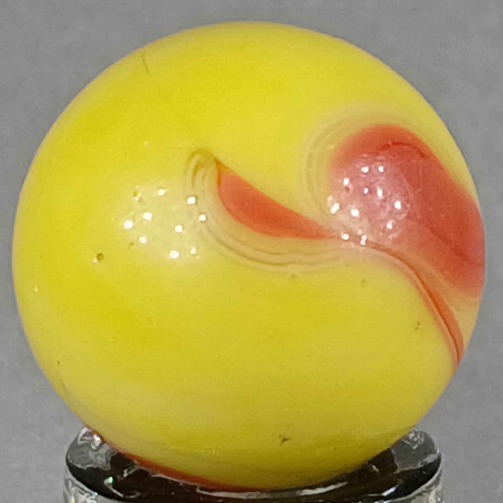 Vintage Christensen Agate Co. Swirl .63 Inches Near-Mint Condition