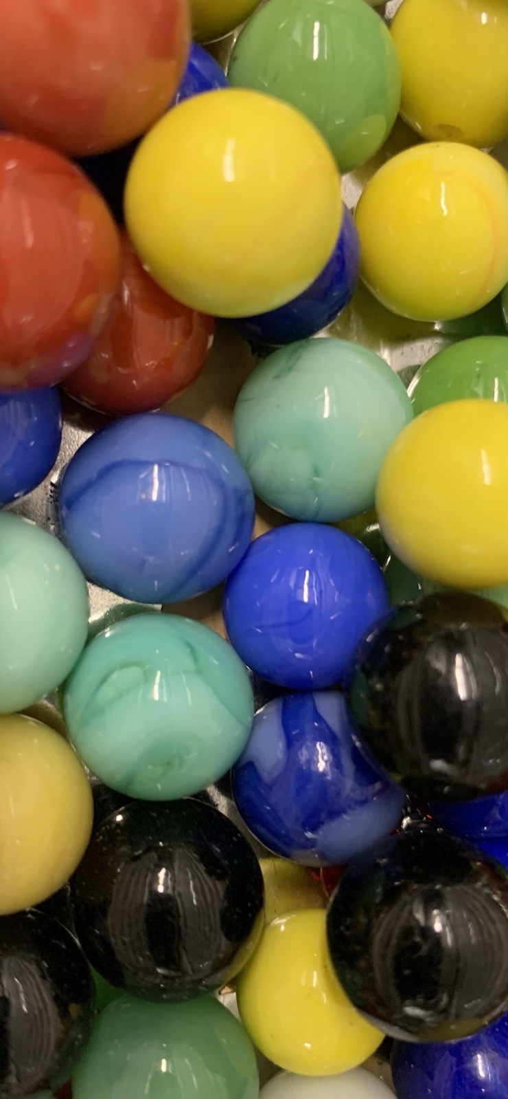 Vintage Marbles 150+ all different sizes