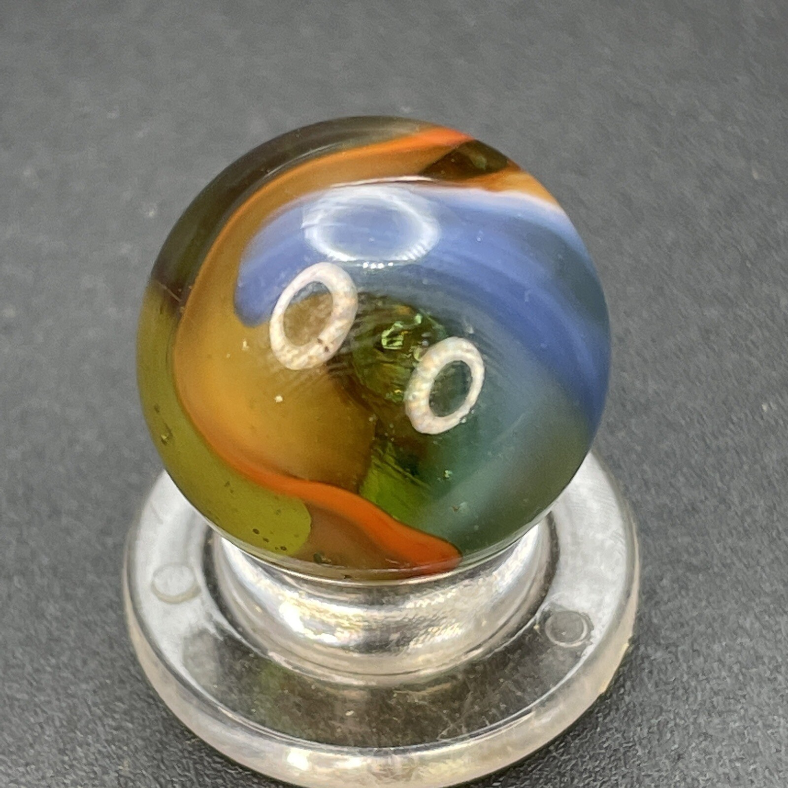 Peltier National Line Rainbo MCS Marble Vintage Marbles 0.629”