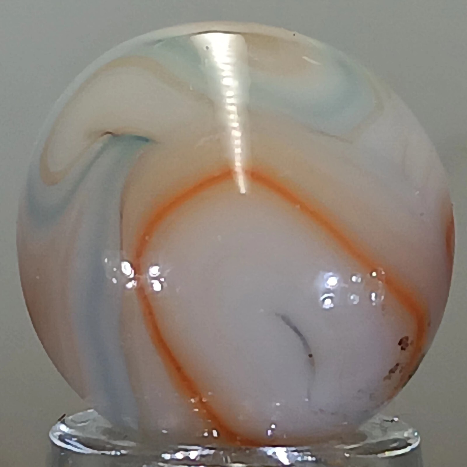 Vintage Champion Swirl Marble .58 Inches Good Condition Combined Shipping