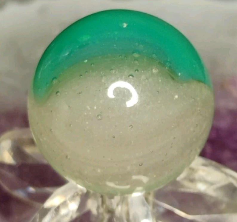 .64″ AKRO MARBLES “MOSSY” PATCH MINT-