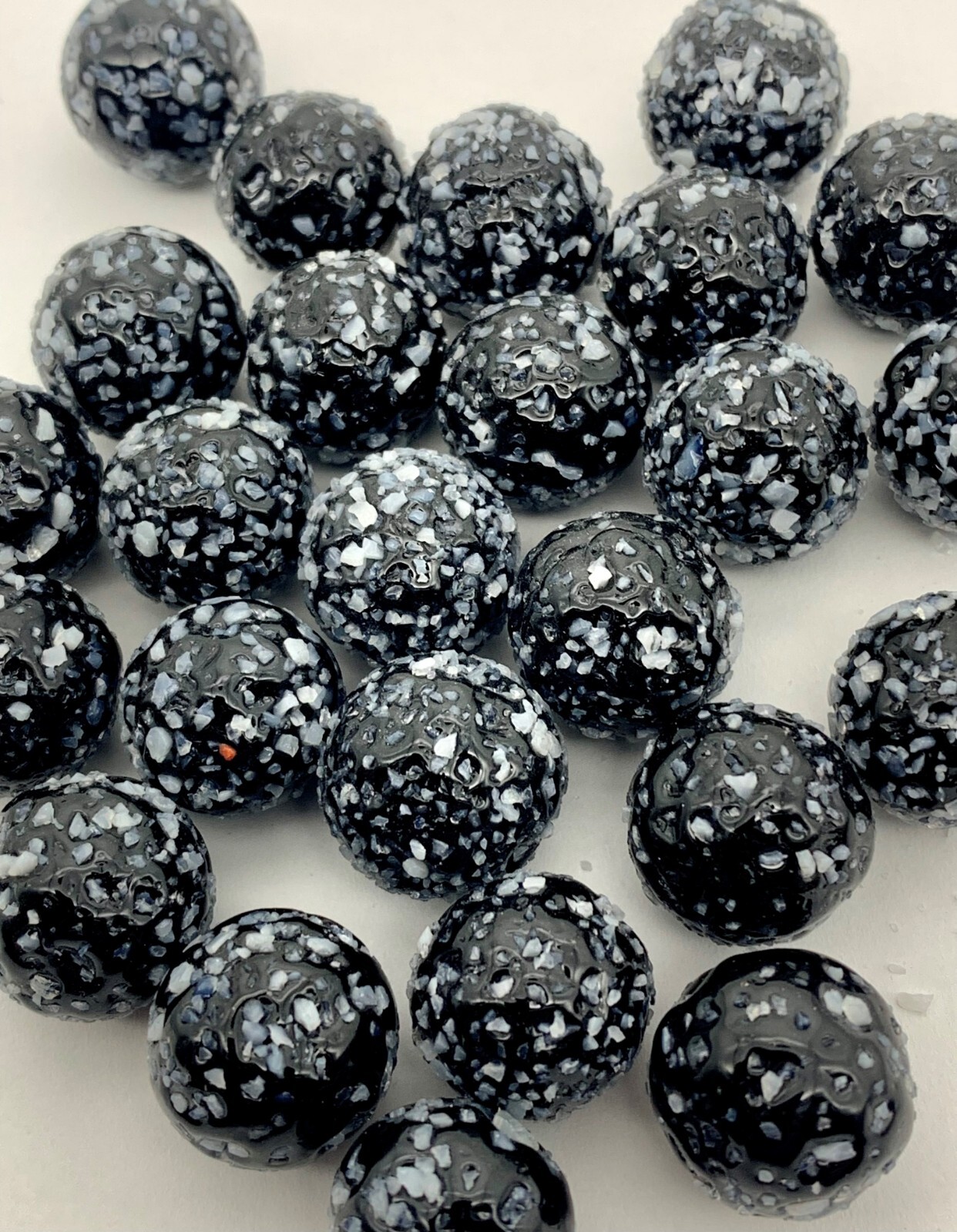 New for 2023 Bulk 16mm Porcupine2 Glass Marble Players 5/8″ Pk 50 Vacor HOM