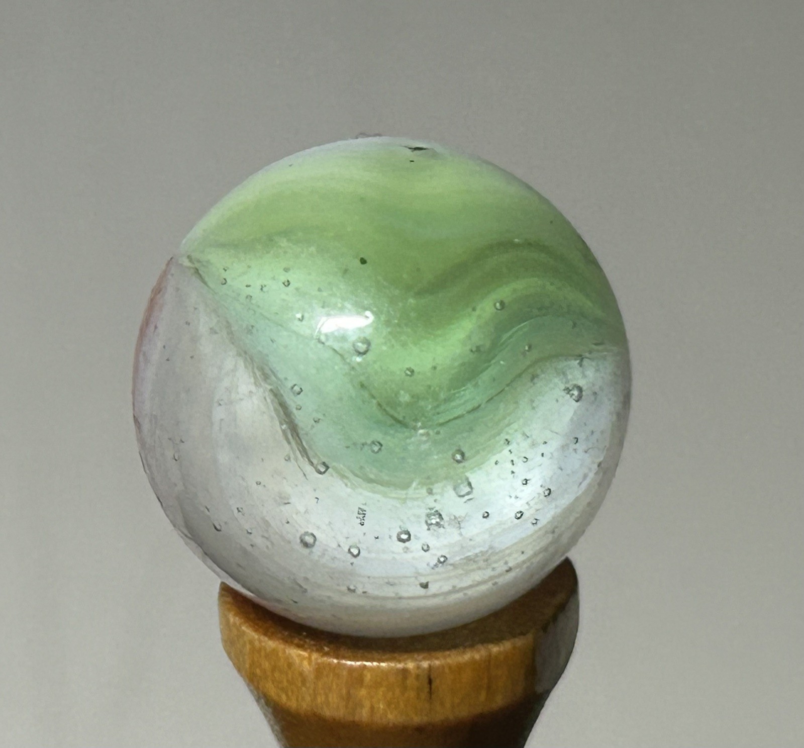 Vitro Agate Tri Lite Marble .63” NM(+)