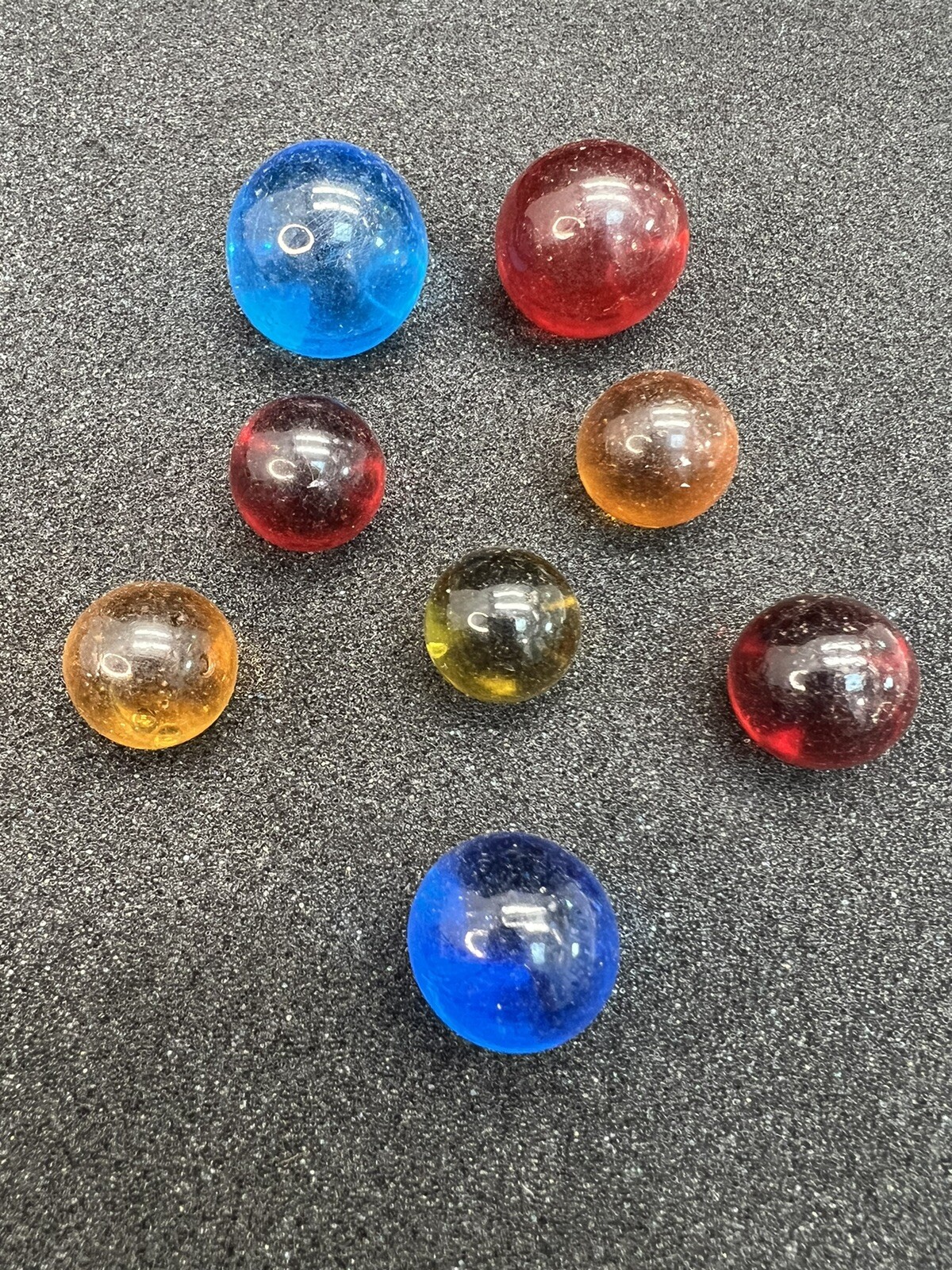 Vintage 1930’s – 1940’s Clear Glass Shooters(2) And Asst.- Combined Shipping 015