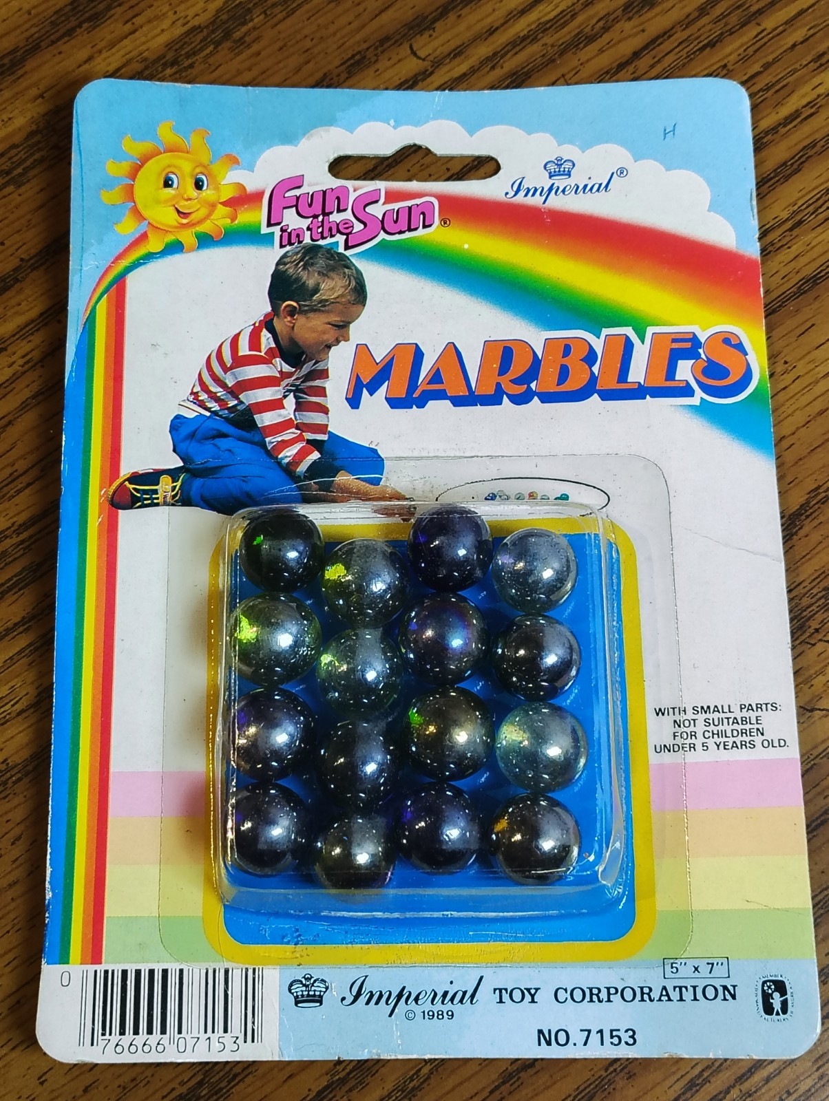 Vintage 1989 Fun In The Sun Marbles Imperial Toy Corporation