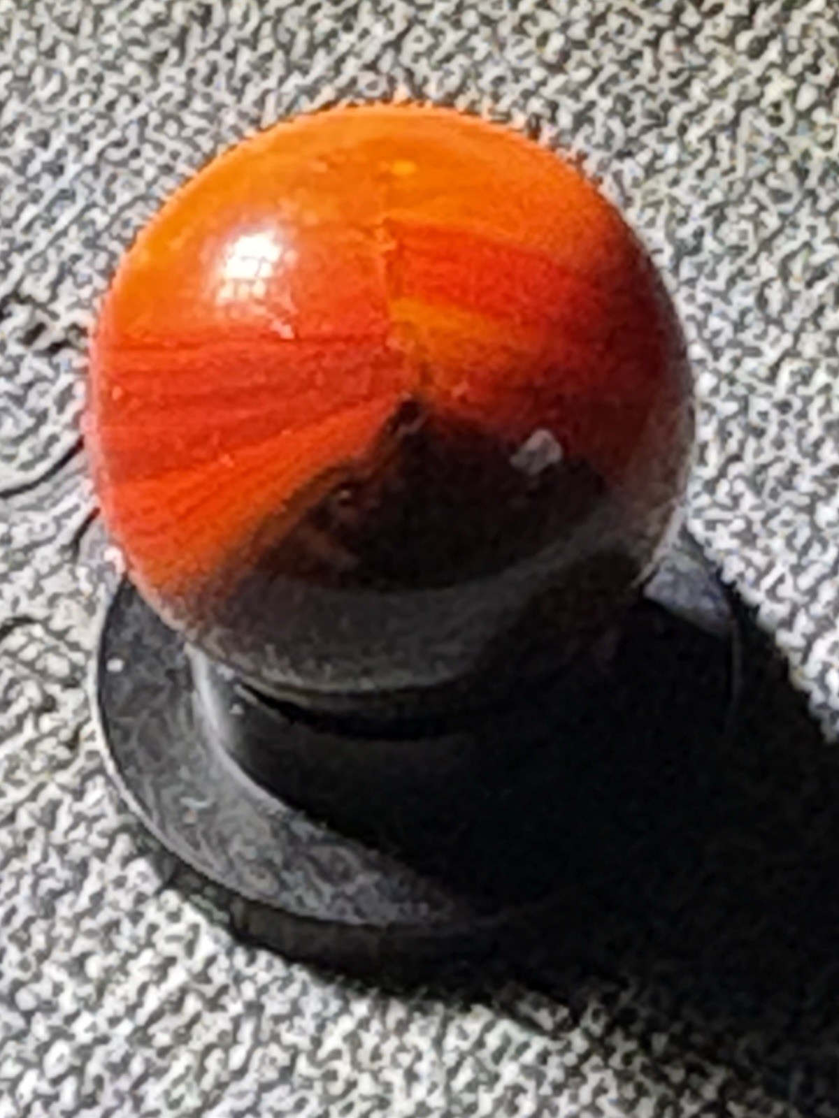 VTG Master Made Sunburst Marble .55” Tiny Flea Bites See Pics