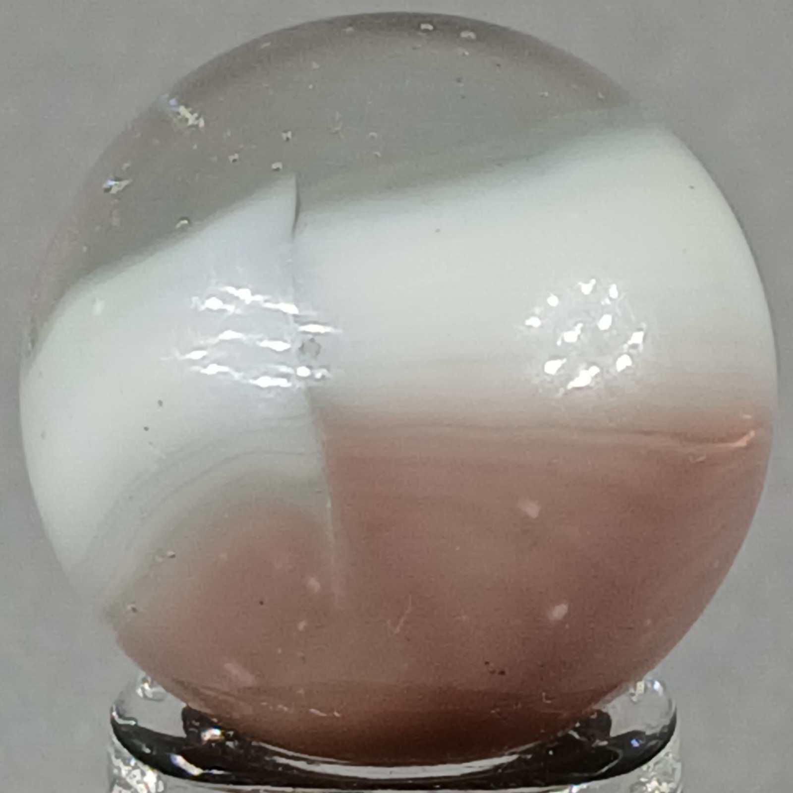 Vintage Vitro Conqueror Marble .62 Inches Near-Mint Condition