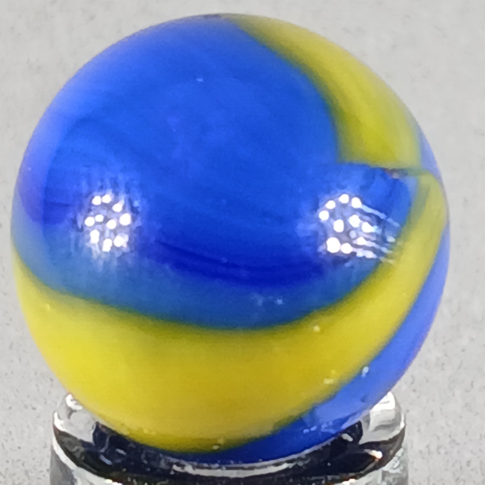 Vintage Imported Patch And Ribbon Marble .61 Inches Near-Mint Condition