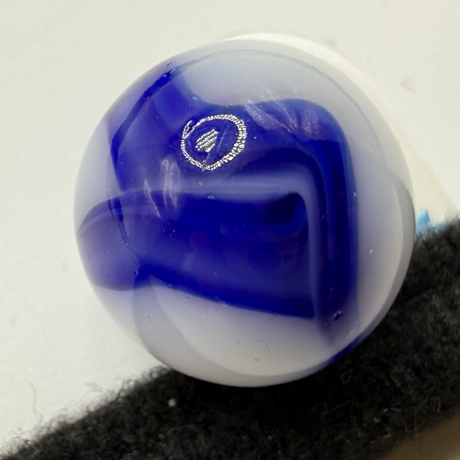 Alley Ravenswood Heaton Swirl Marble .648” Mint Cobalt Blue Combined Shipping
