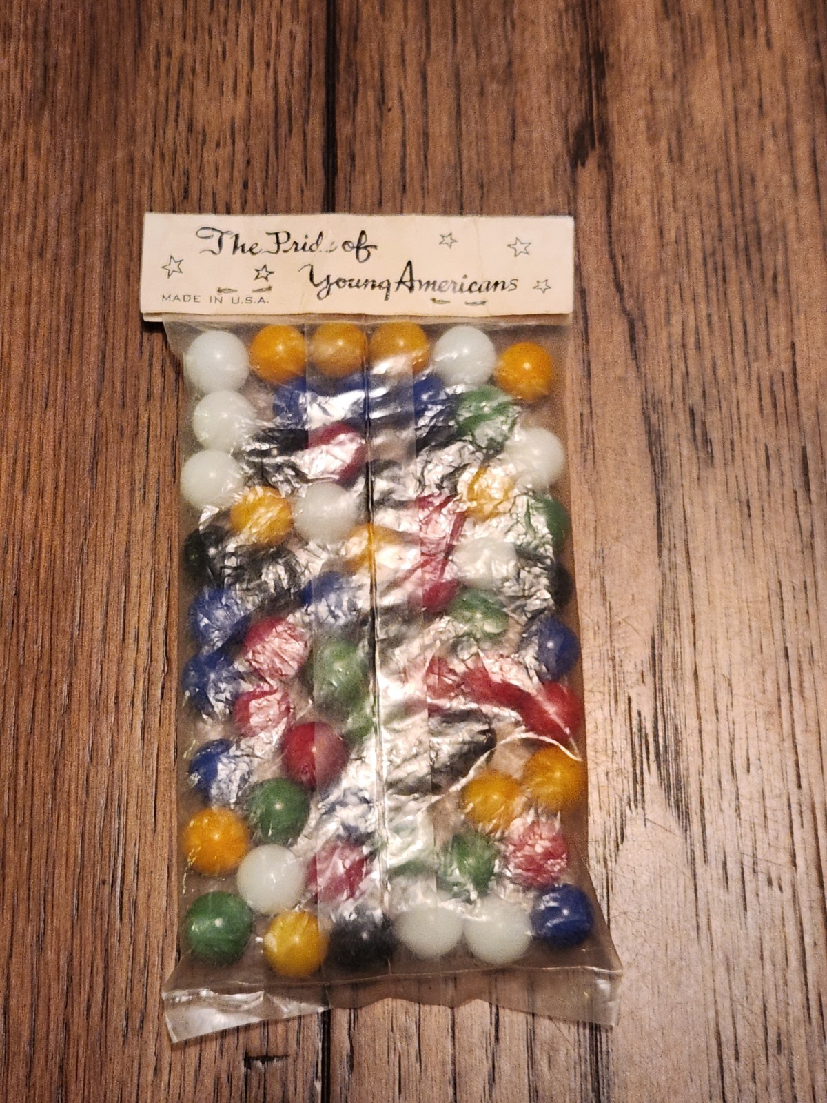 Vitro Five Star Brand Original Bag Chinese Checkers .15c Pride Of American MADE