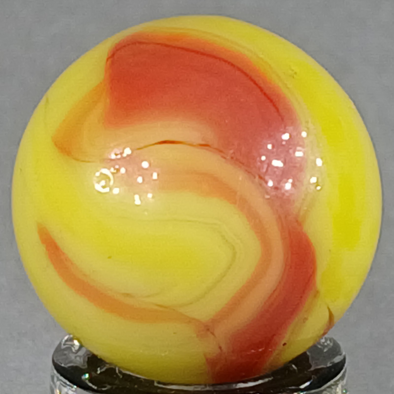 Vintage Christensen Agate Co. Swirl .63 Inches Near-Mint Condition
