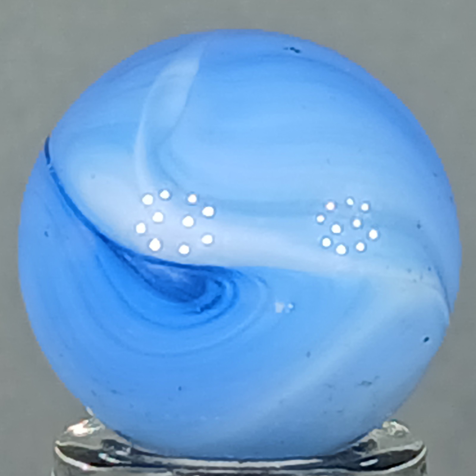 Vintage Champion Swirl Marble .59 Inches Near-Mint Condition Combined Shipping