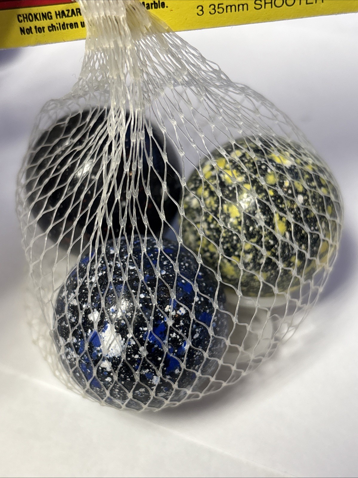“GALAXIES” & “GALAXY” LOT OF 2* VACOR MEGA MARBLES Vintage 1990s 3-35mm & 24 16m