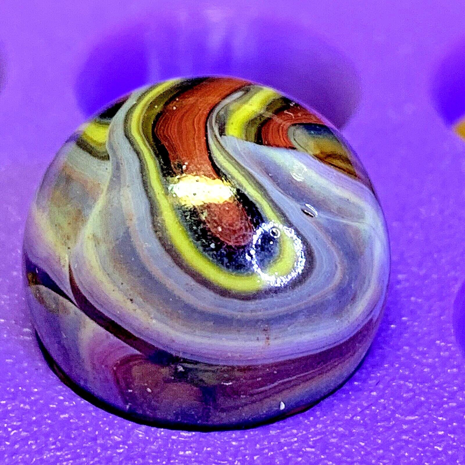 DAS/JABO/WV SICK FLAMES ! BOLD COLORS SWIRLS SHOOTER .67″ 9B/37