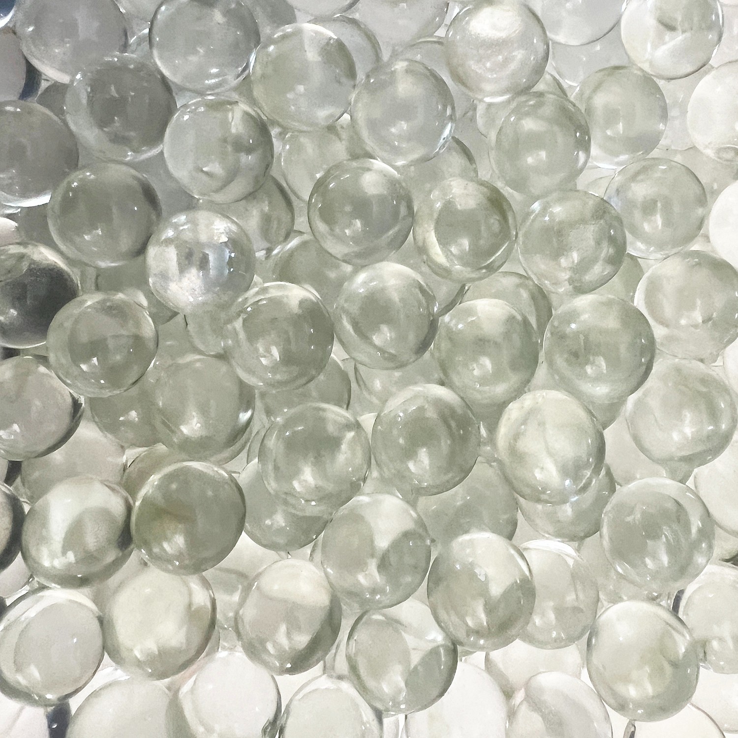 Vintage Masterpiece Crystal West Virginia WV Glass Marbles – 1 lb Clear 16mm