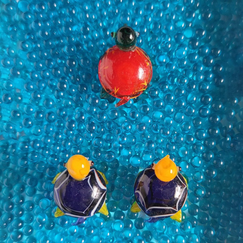 12mm Small Glass Beads Glass Marbles Fish Tank Vase Decoration Kids Toy Game