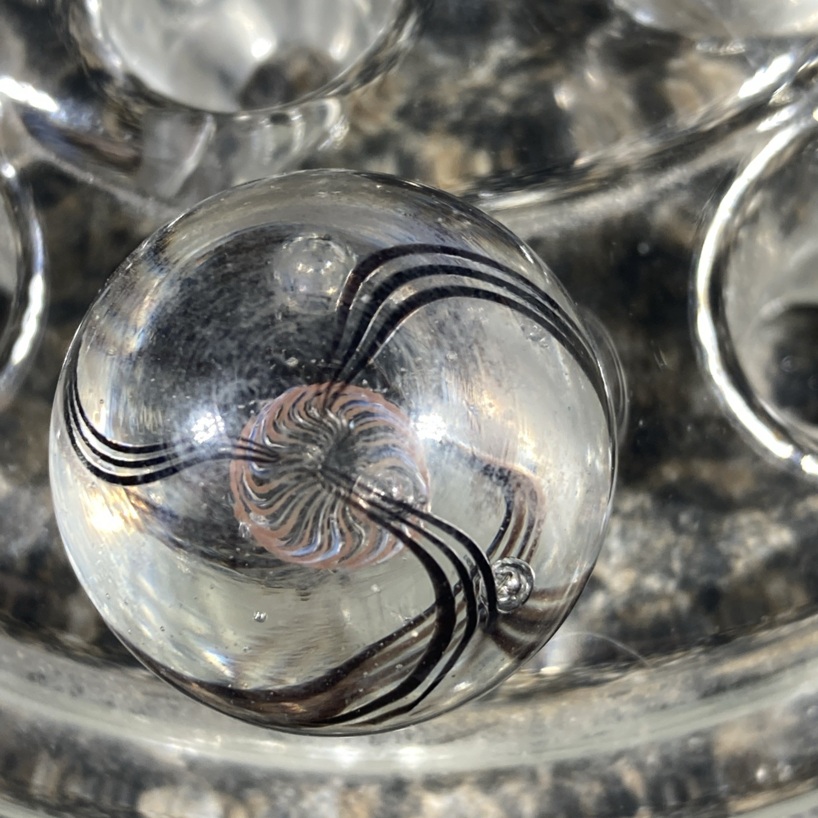 Contemporary Marbles .96” Cool Fine Line Twist Style Marble T5