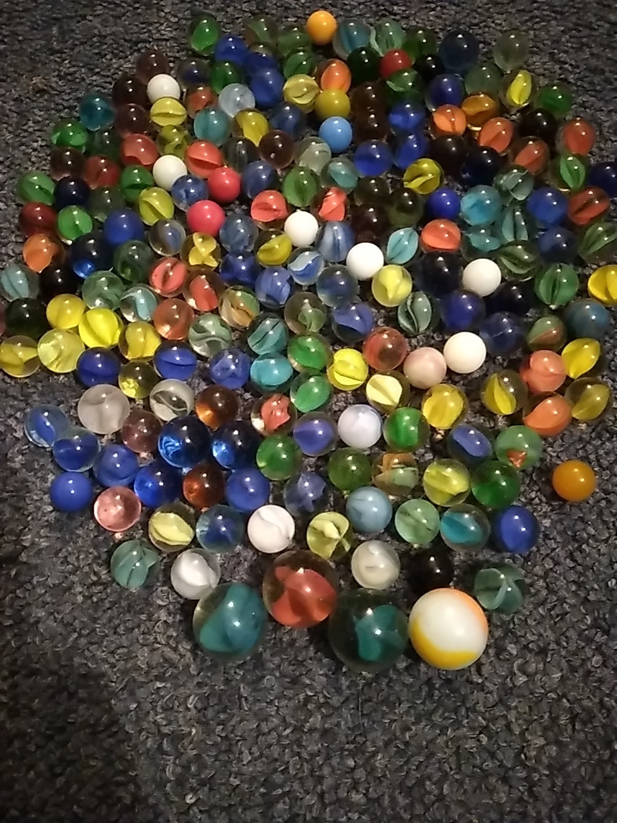 Vintage Marble Lot – 38 oz. Bag Of Marbles