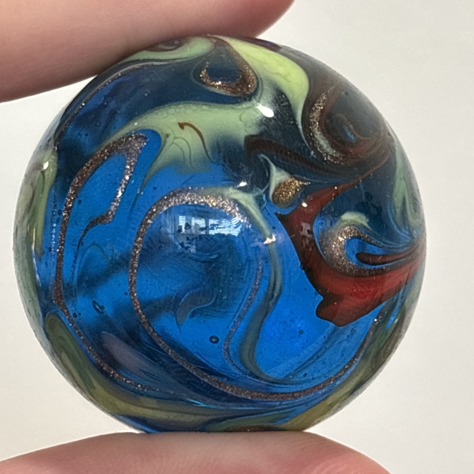 Stunning contemporary swirl marble #317