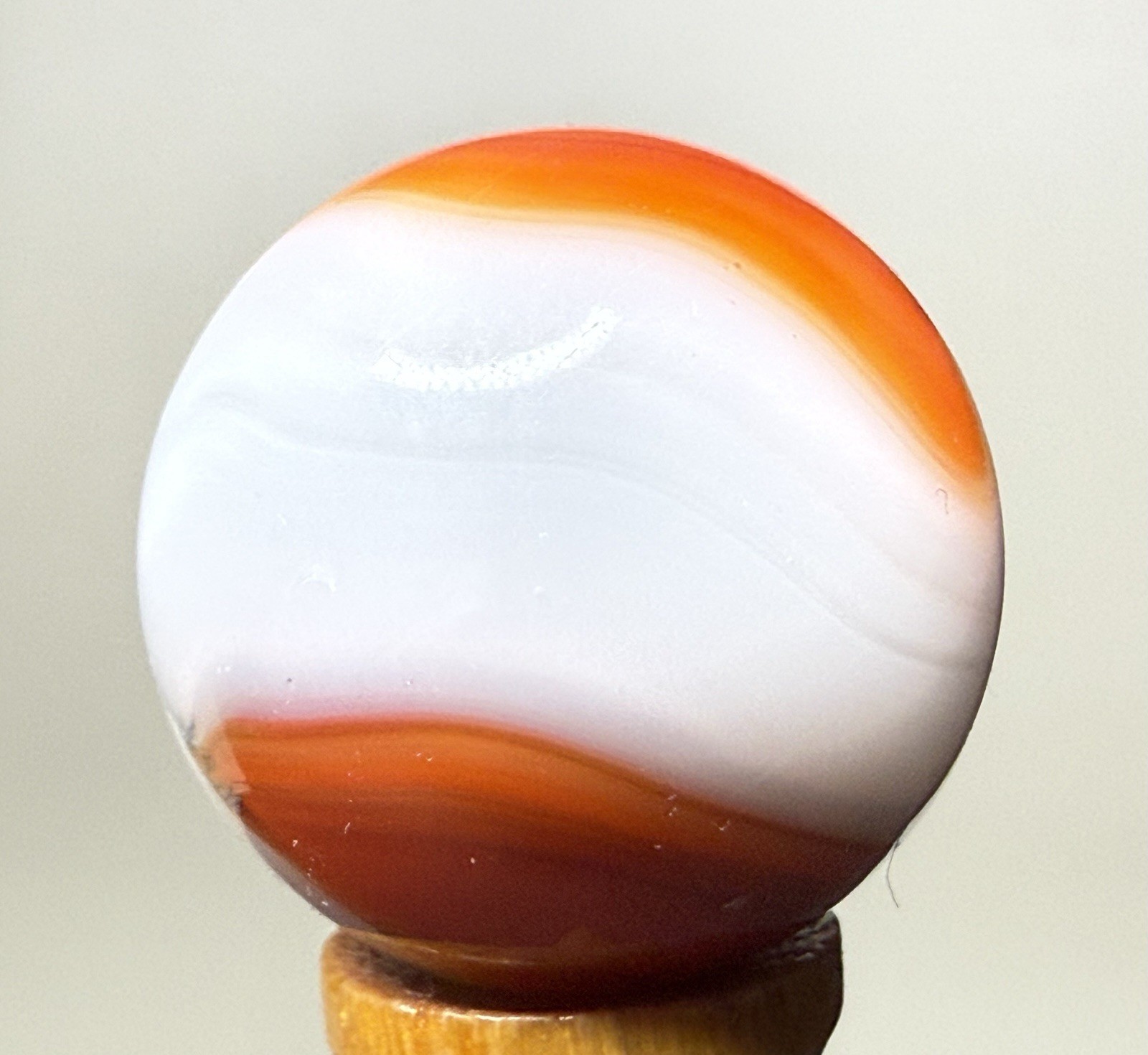 Akro Agate Multi Colored Corkscrew Shooter Marble .75” NM(+)
