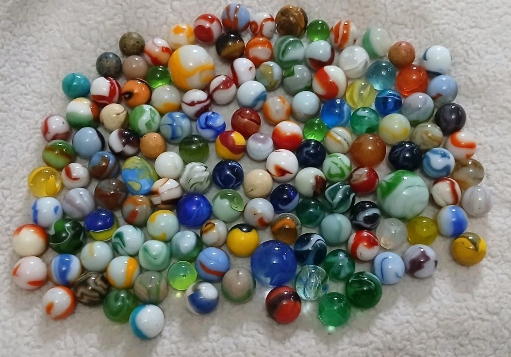 Antique Vintage + Mixed Marble Lot