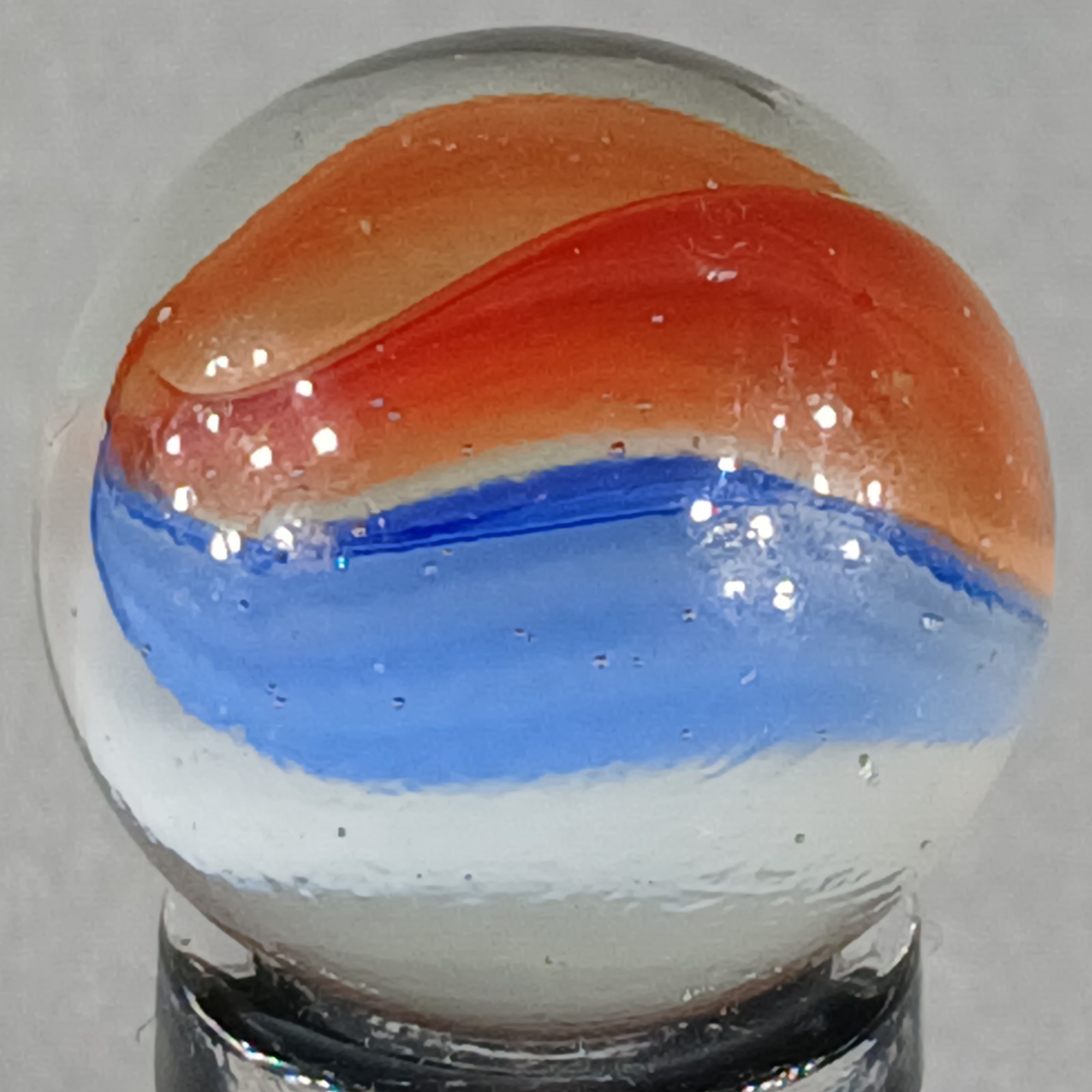 Vintage Imported Cat’s Eye Marble .60 Inches Near-Mint Condition