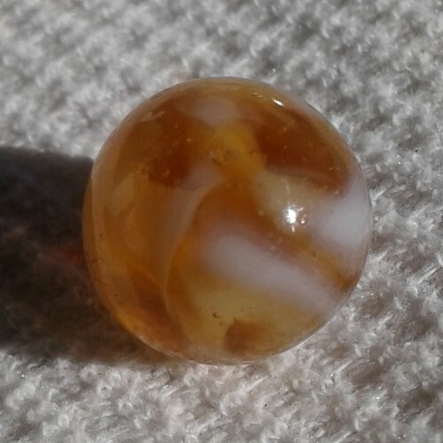 11/16″ CAC Peach Slag In Beautiful Mint Condition Check Photos.