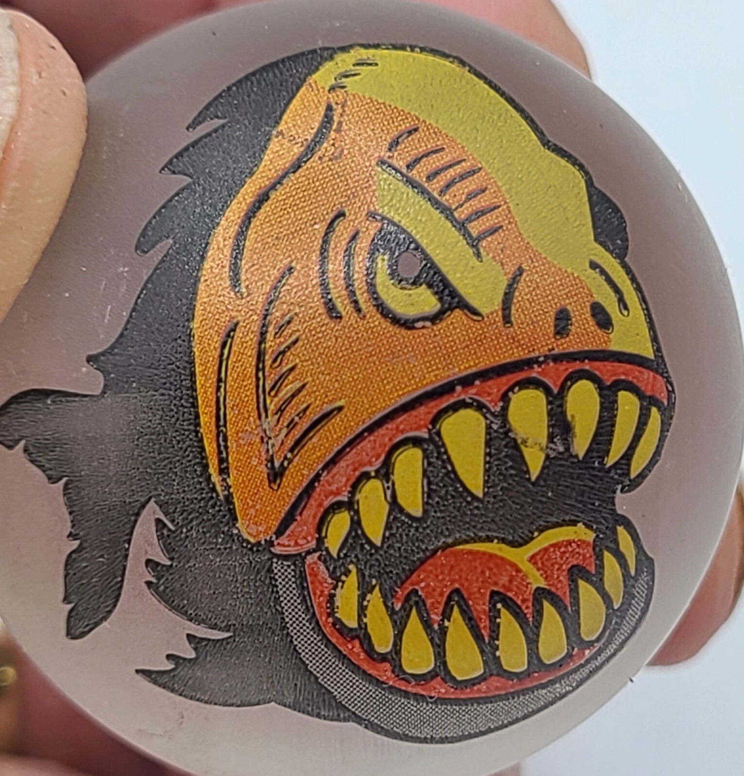 VTG Posh Marbles 1.25″ 1998 Razor Piranha #20 Capone Raccoon #57 Mr Fear #2 TRex