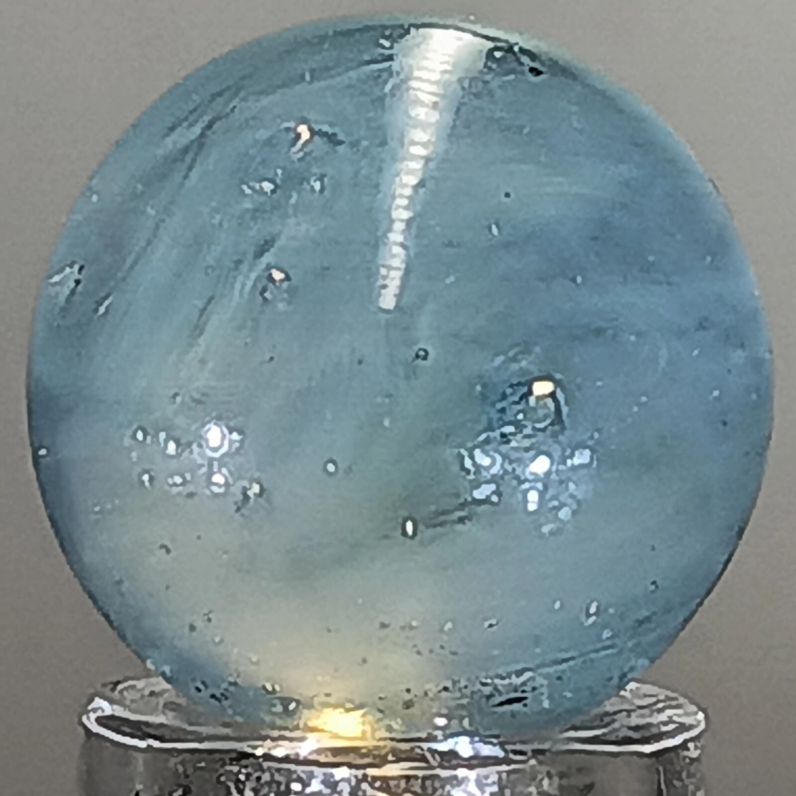 Vintage Champion Swirl Marble .58 Inches Near-Mint Condition