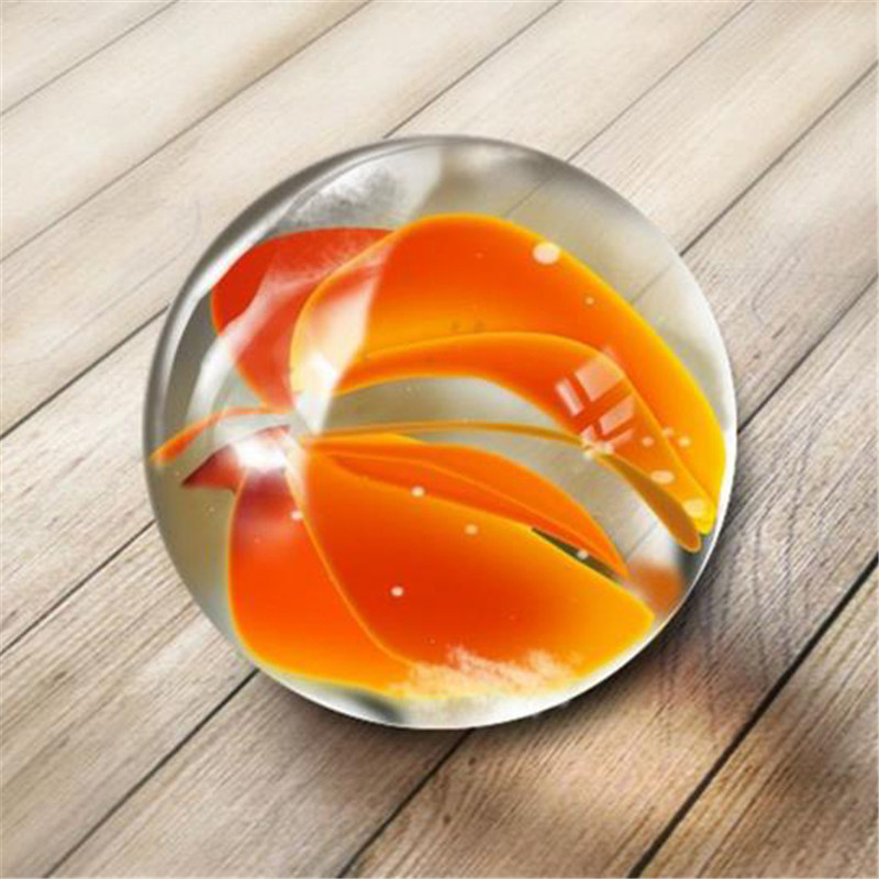 20PCS 14mm Colourful Glass Marbles Kids, Run Game, Vase Fish Tank Home Decor