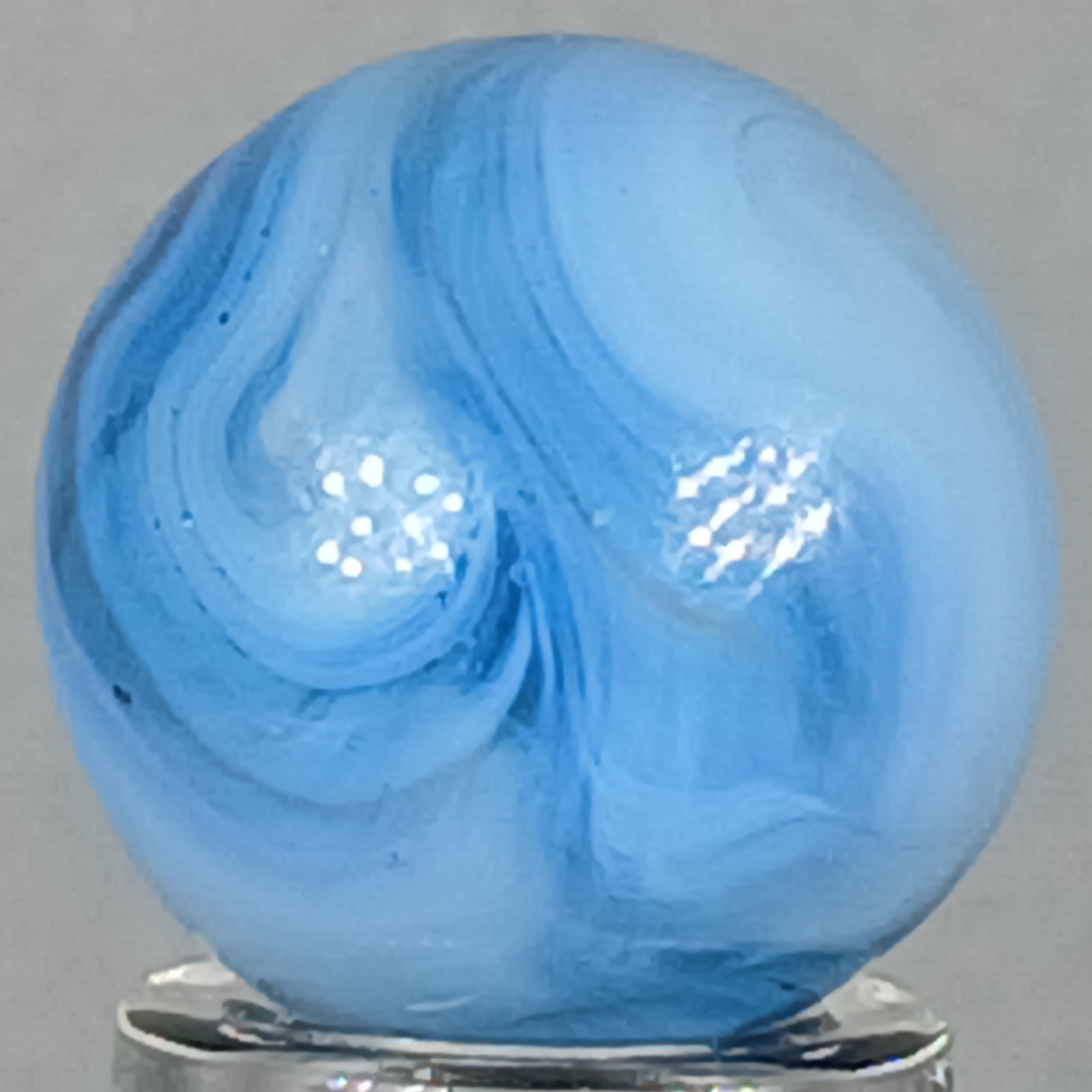 Vintage Champion Swirl Marble .61 Inches Near-Mint Condition Combined Shipping