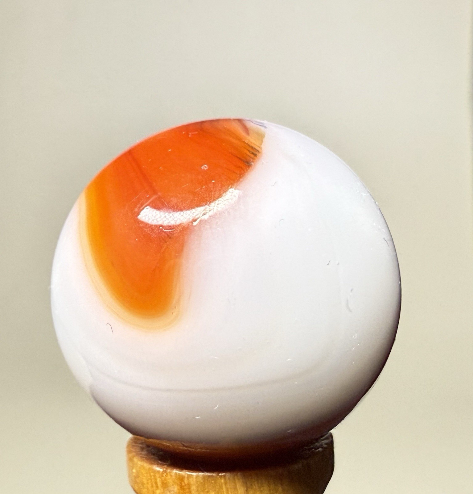 Akro Agate Multi Colored Corkscrew Shooter Marble .75” NM(+)