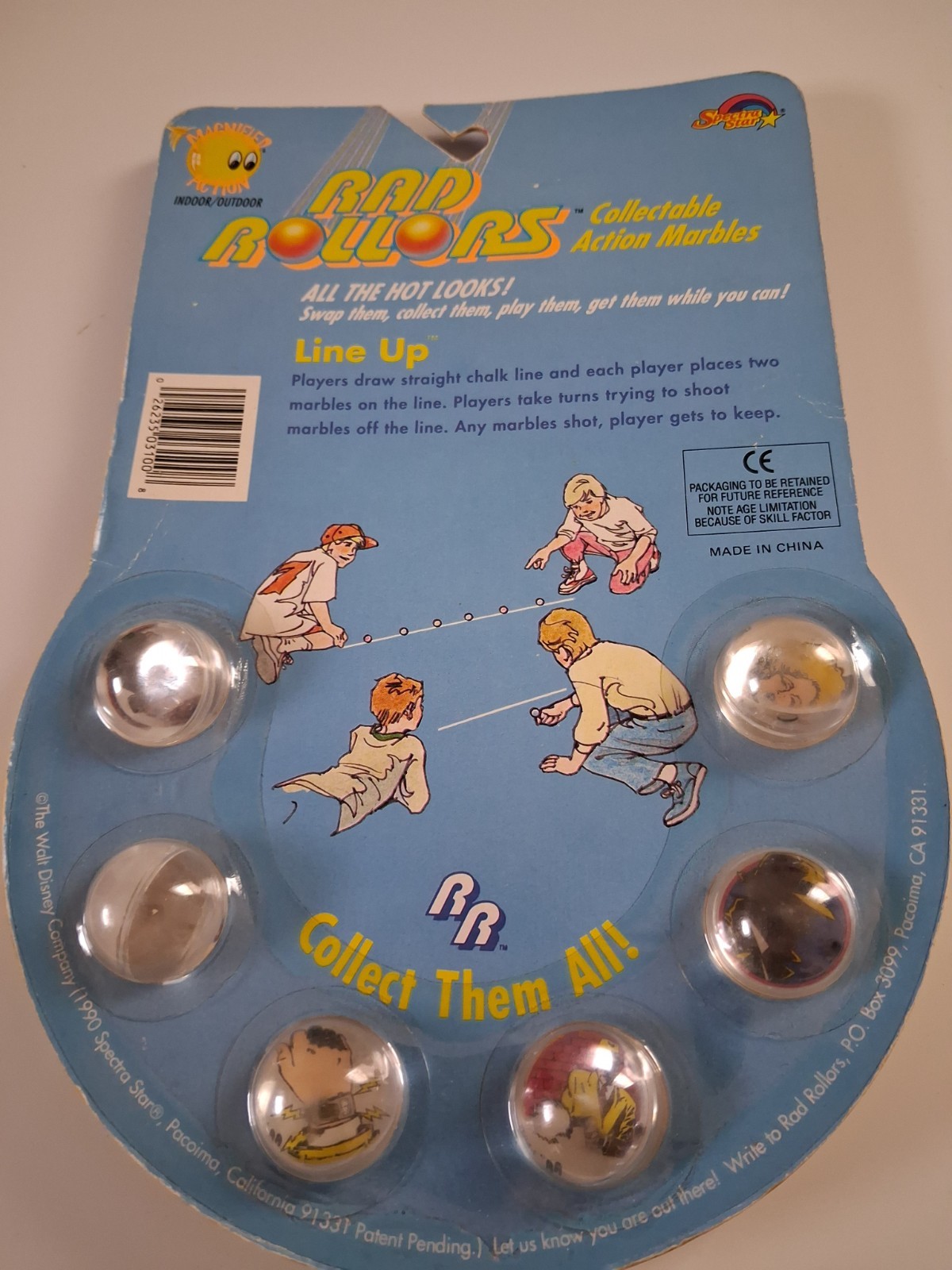 VTG 1990 Rad Rollors Collectable Action Marbles The Dick Tracy Collection Sealed