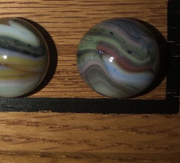DAS Jabo West Virginia Swirl White Pink Blue Green Aventurine Marble GGV Row 5-3