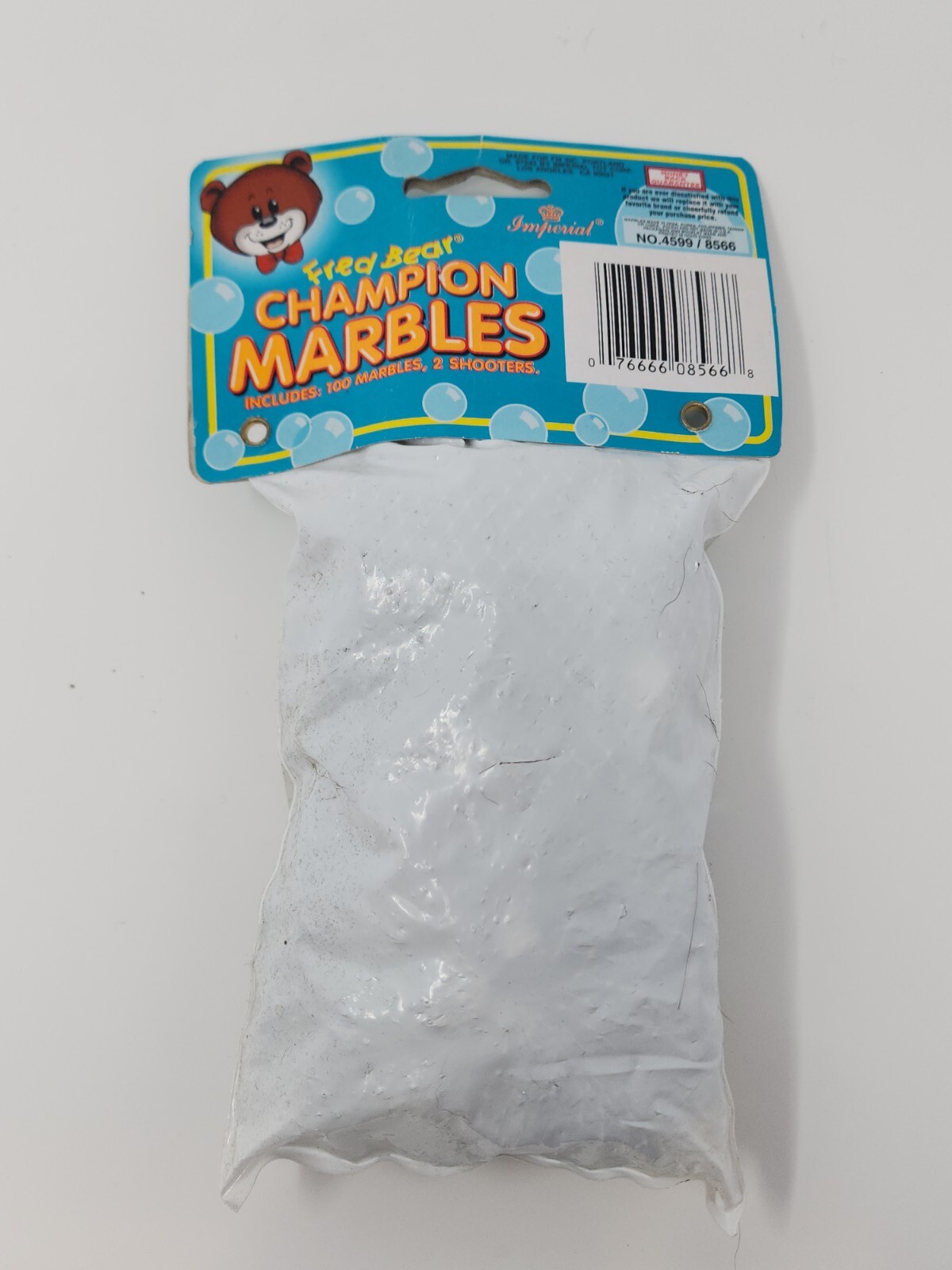 VINTAGE 1996 BAG OF CHAMPION MARBLES IMPERIAL TOY CO 100 MARBLES 2 SHOOTERS