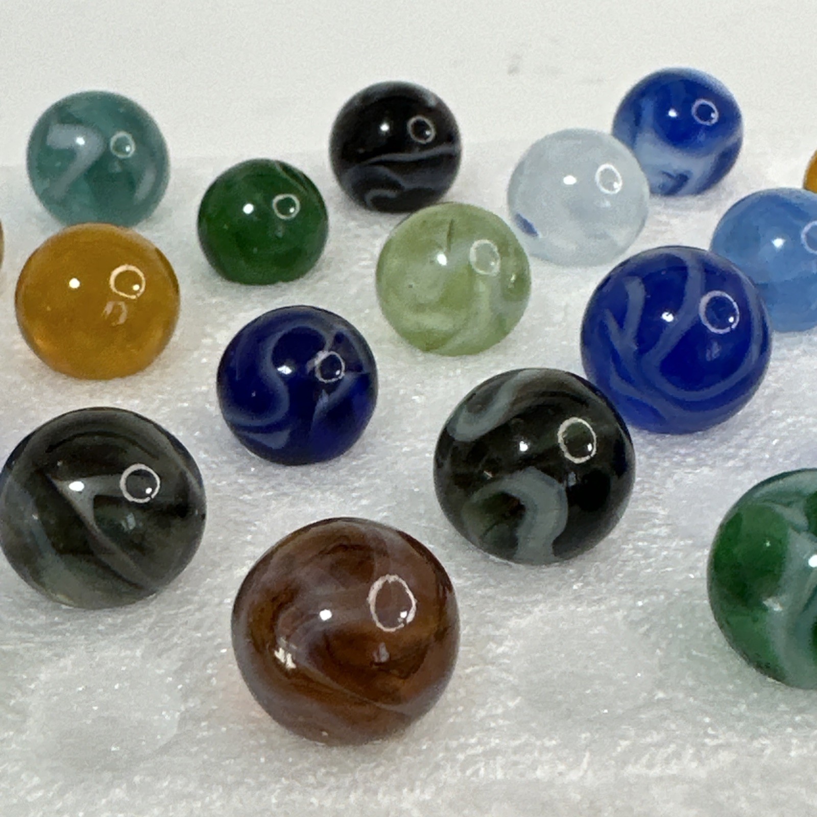 029 Mixed Lot Of 30 Vintage Translucent Swirls! Jackson, Davis, Alley,Ravenswood