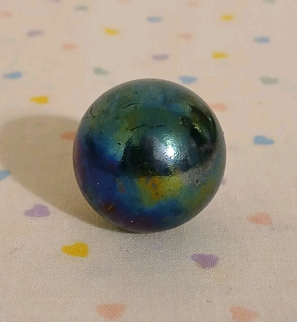 Vintage Pokemon Collectible Marble Metallic Holo Nidoking #34 Toy Biz READ