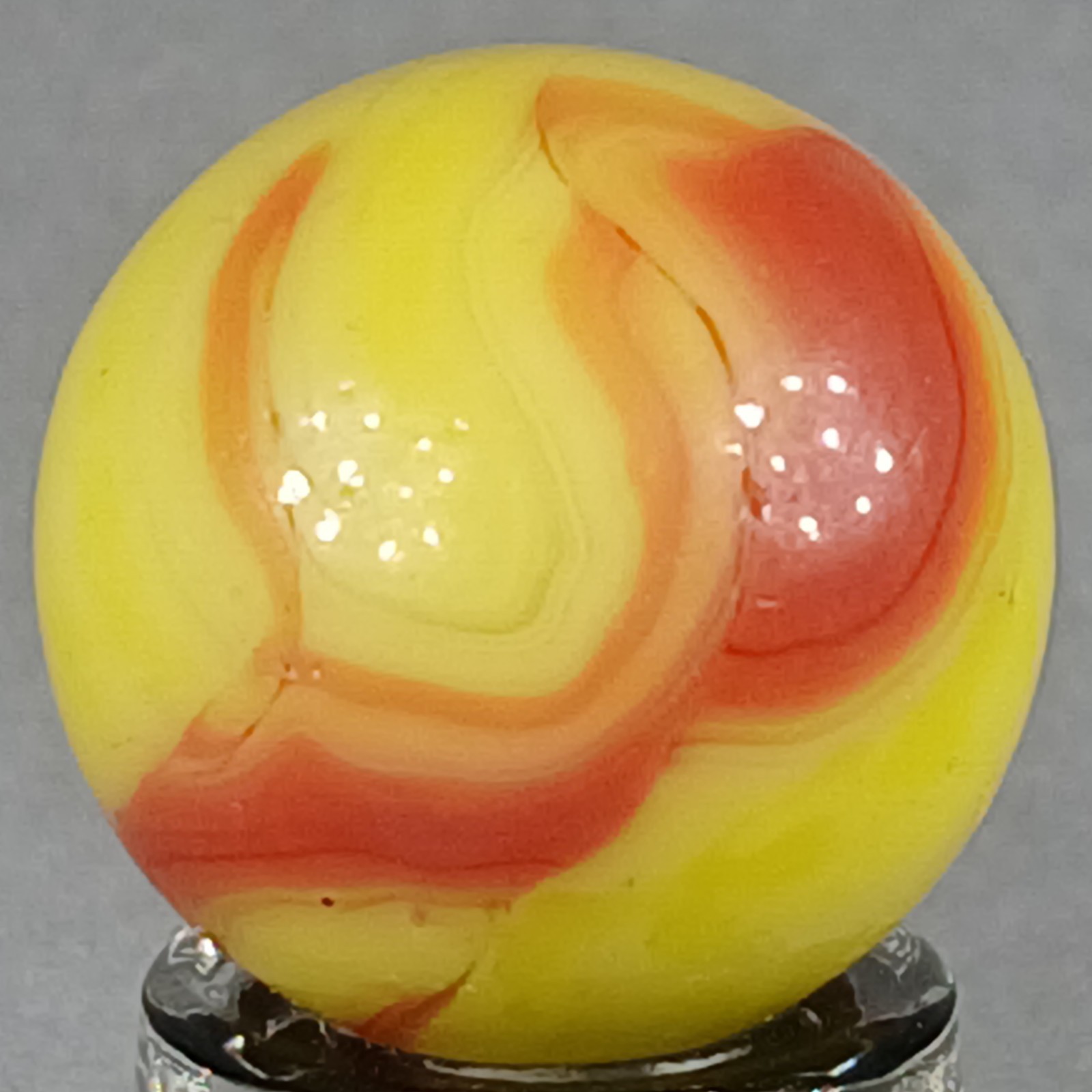 Vintage Christensen Agate Co. Swirl .63 Inches Near-Mint Condition